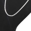 92.5 Sterling Silver Plain Traditional Chain for Women's & Girl's